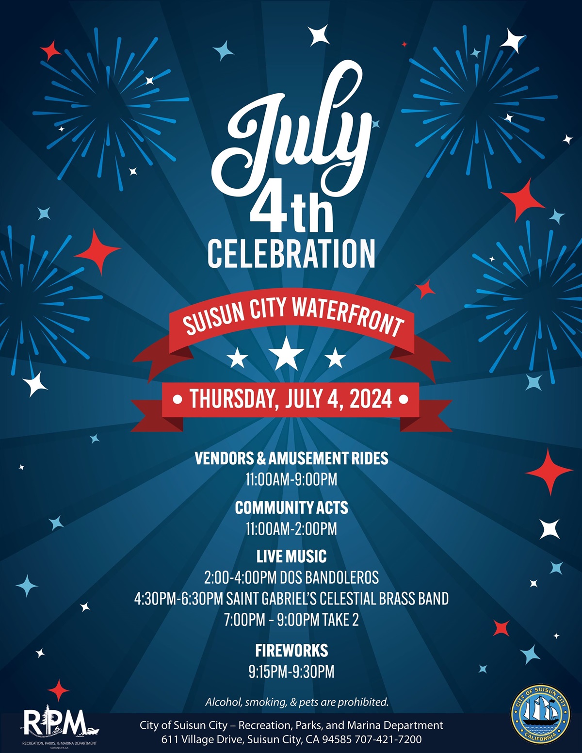 Suisun City 4th of July Celebration - Suisun City, CA