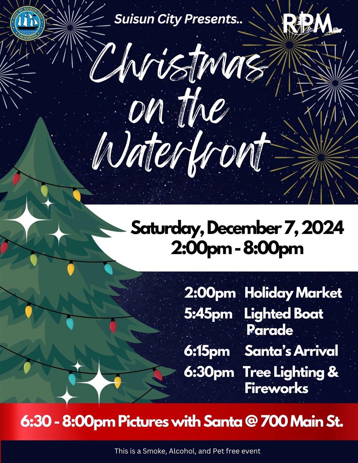 Christmas on the Waterfront 2024 - Suisun City, CA