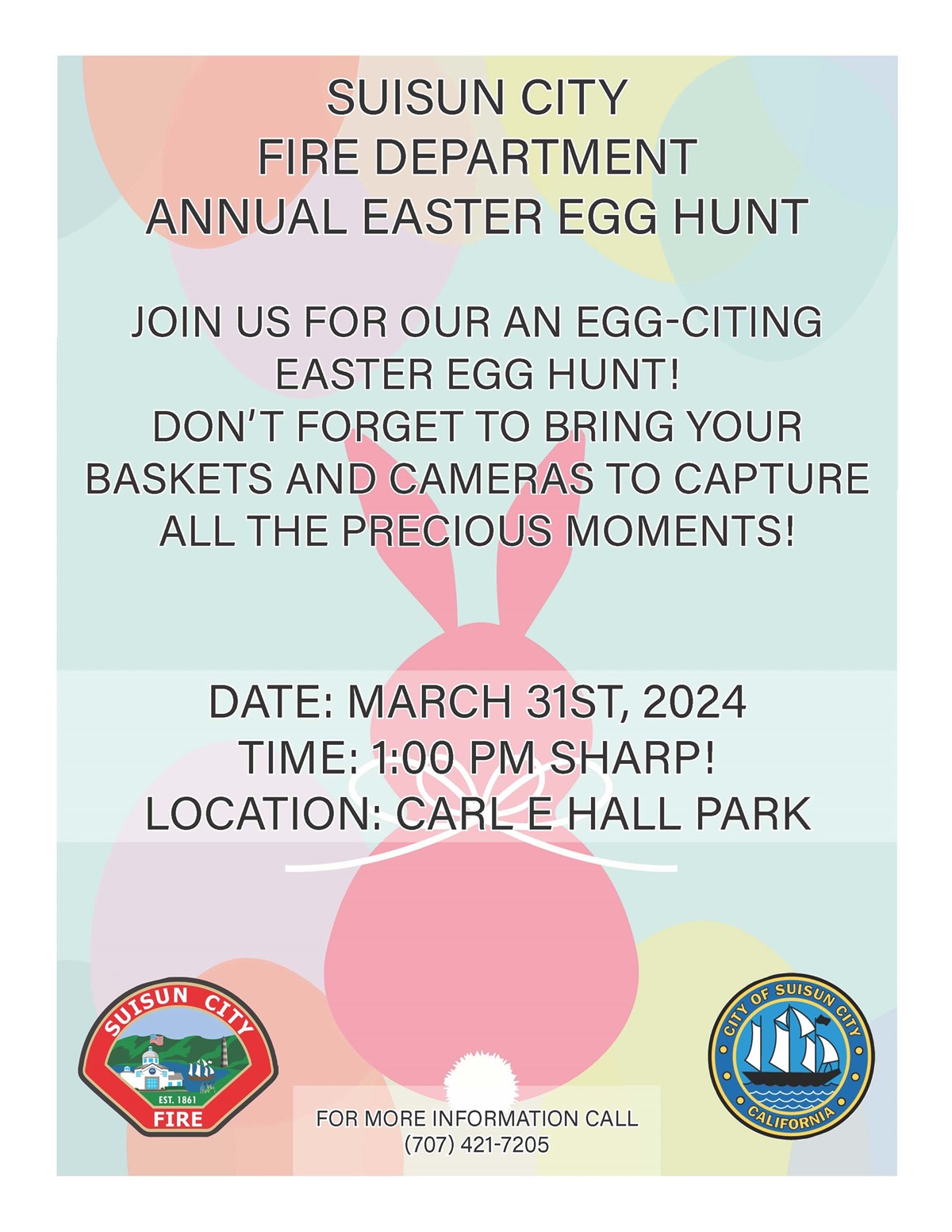 Suisun City Fire Department Annual Easter Egg Hunt Suisun City, CA