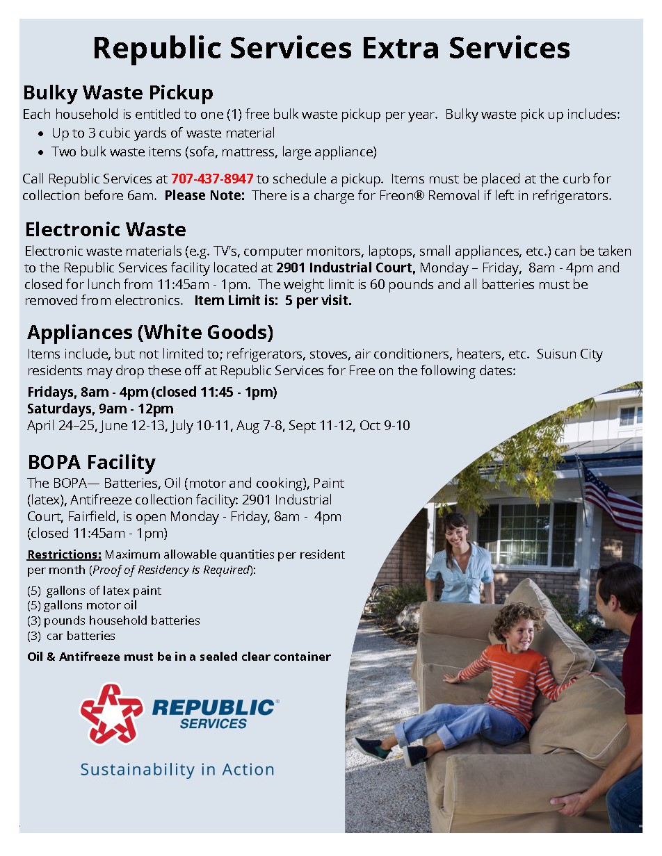 Republic Services - Extra Services 2026